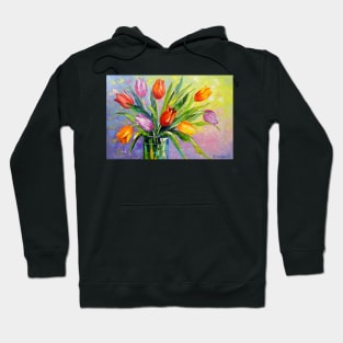 Bouquet of tulips Hoodie